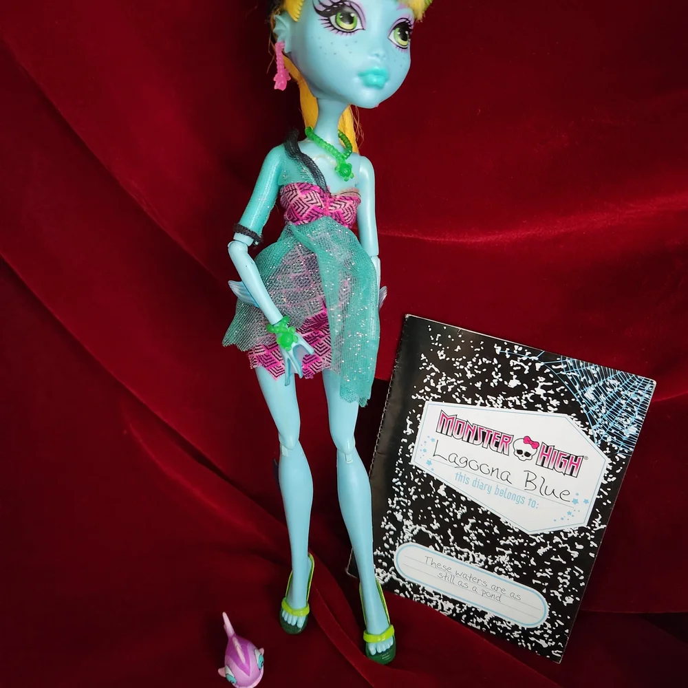 Monster High Lagoona Blue 13 Wishes Doll (2013) Out Of Box - Picture 4 of 8